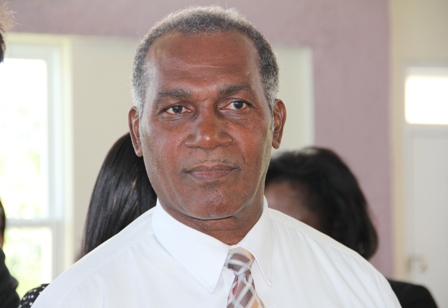 Premier of Nevis and Minister of Finance in the Nevis Island Administration Hon. Vance Amory delivering remarks at the Nevis Financial Services Regulation and Supervision Department’s two-day 2013 AML/CFT Awareness Seminar and Training Workshop on April 11, 2013 at the Occasions Conference Centre at Pinneys